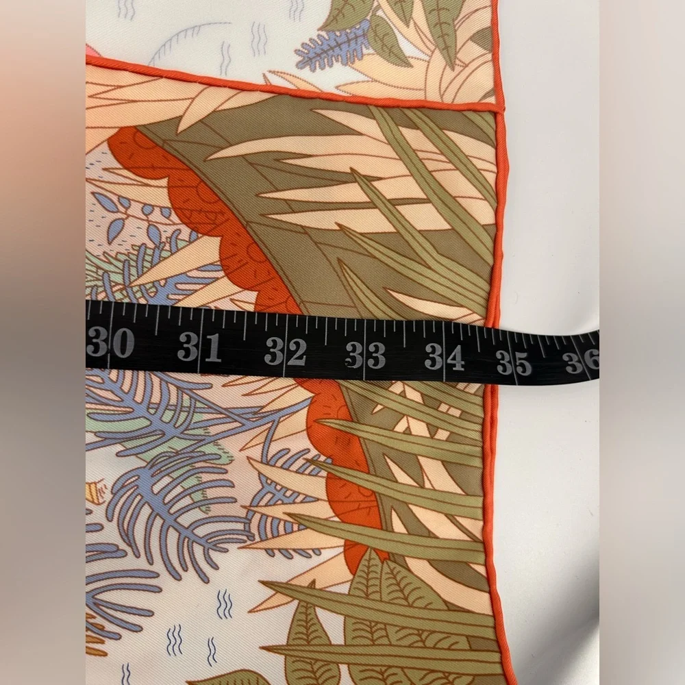 Hermes Carré 90 Le Carnaval des Animaux Carnival of the Animals Scarf Silk Nwt - Picture 16 of 16